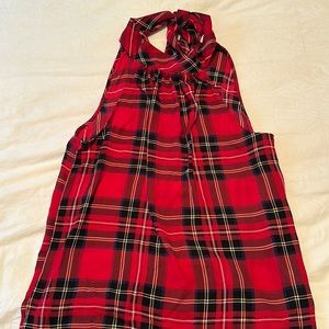 NWOT J.Crew Christmas Blouse